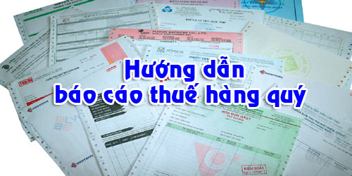 Báo cáo thuế quý - Kế Toán Minh Luân